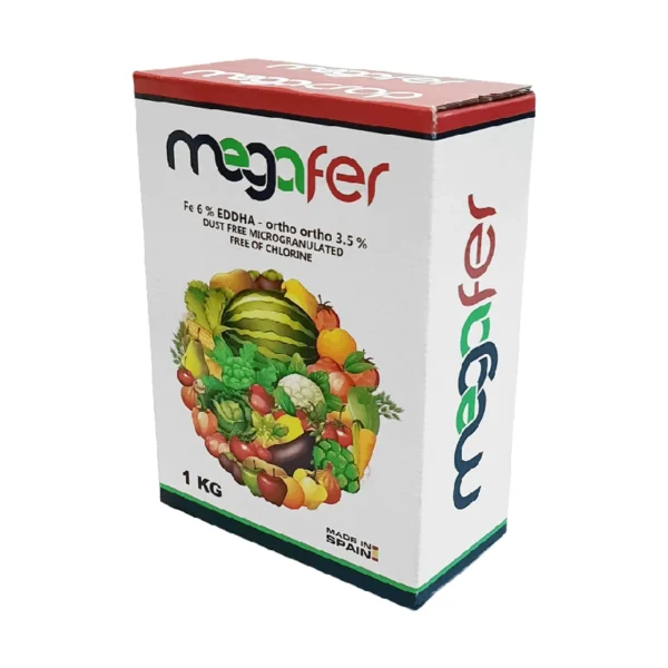 کود آهن کشاورزی مگافر پلاس Megafer Plus ارتو-ارتو 3/5 حجم 1 کیلوگرم