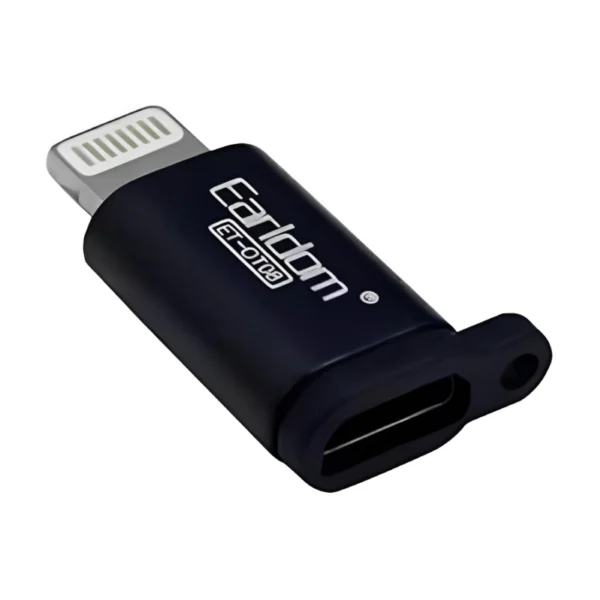 مبدل microUSB به لایتنینگ ارلدام مدل ET-OT08