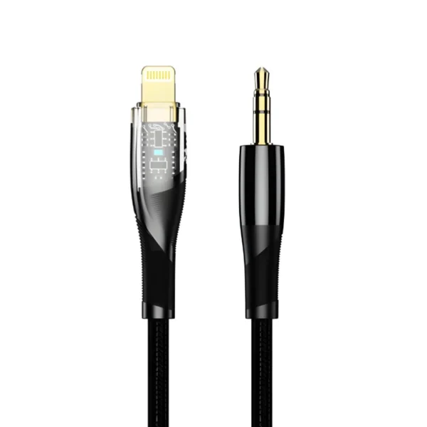کابل تبدیل AUX به Meacces Lightning مدل Ma-C22A-D