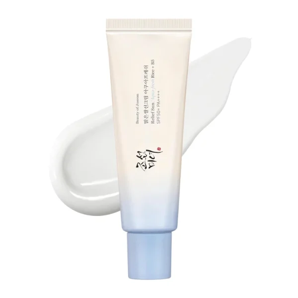 ضد آفتاب بیوتی آف جوسان Beauty of joseon مدل آکوا فرش Relief Sun Aqua-fresh Rice + B5