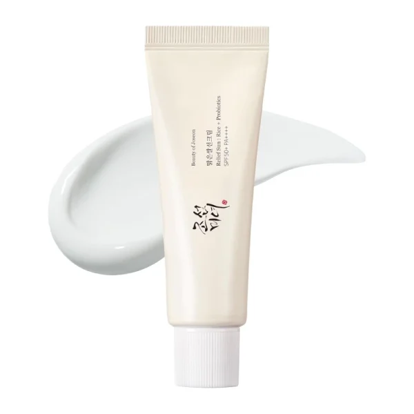 ضد آفتاب بیوتی آف جوسان Beauty of joseon مدل Relief Sun Rice + Probiotics مخصوص پست خشک