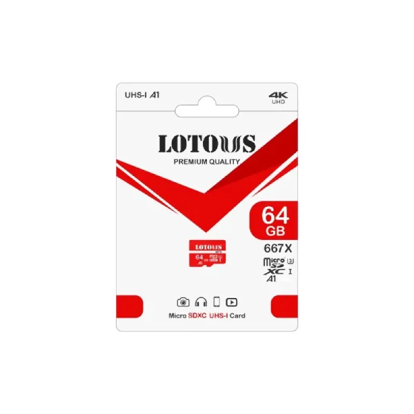 کارت حافظه لوتوس مدل 667x ظرفیت 64 گیگابایت