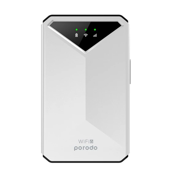 مودم TD-LTE قابل حمل پرودو Porodo مدل WiFi 6 PD-PT4GRWD