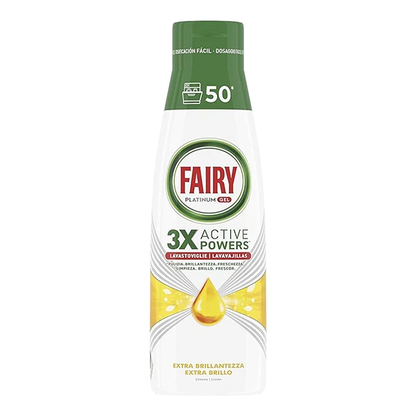 ژل ماشین ظرفشویی فیری Fairy مدل Platinum 3x