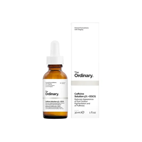سرم کافئین 5% اوردینری اصل ضد تیرگی و پف دور چشم