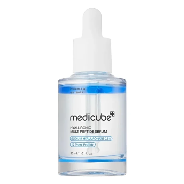 سرم آبرسان هیالورونیک اسید و مولتی پپتاید مدی کیوب Medicube حجم 30 میل