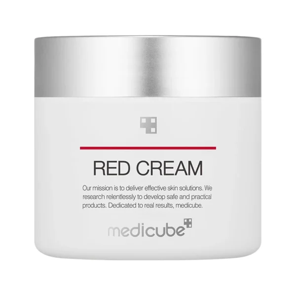 کرم ضد جوش و تسکین دهنده مدی کیوب Medicube مدل Red Cream کاسه ای حجم 50 میل