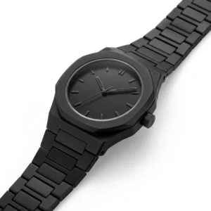 ساعت مچی مردانه کربنی اسپرت با صفحه مشکی